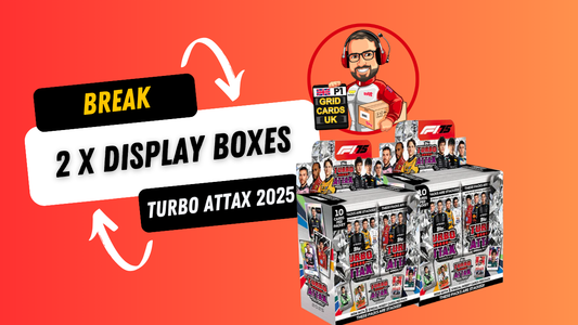 Double Display Box Break – Topps F1 Turbo Attax 2025