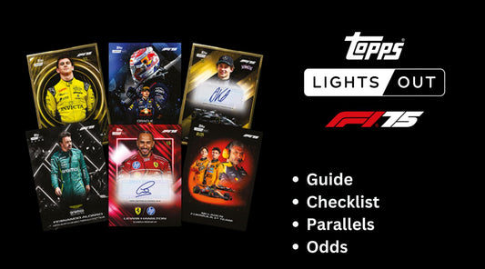Topps F1 Lights Out 2025 – Checklist and Guide!
