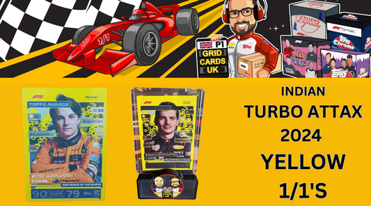 F1 Lights Out 2025 - Gold Bar 1/1 Tracker