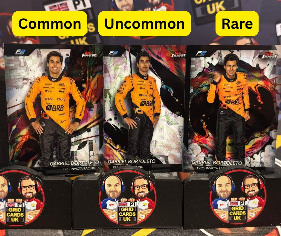Understanding Rarity in Topps F1 Finest 2024 Grid Cards UK Understanding Rarity in Topps F1 Finest 2024 Grid Cards UK