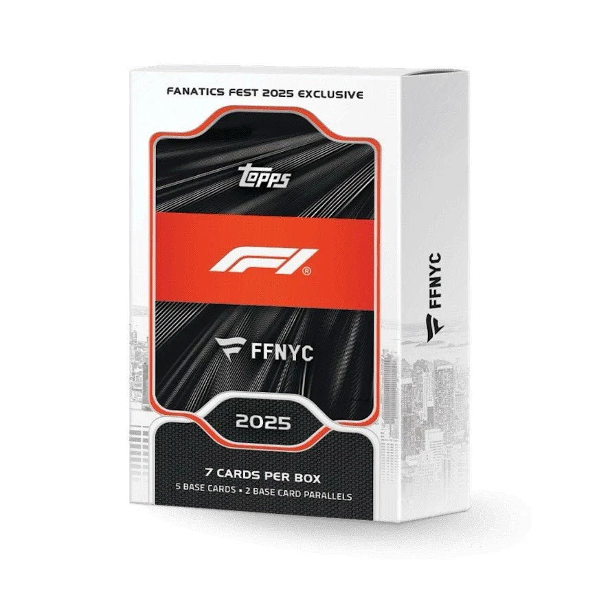 2025 Topps F1 Fanatics Fest Exclusive Collection – Checklist and Guide!