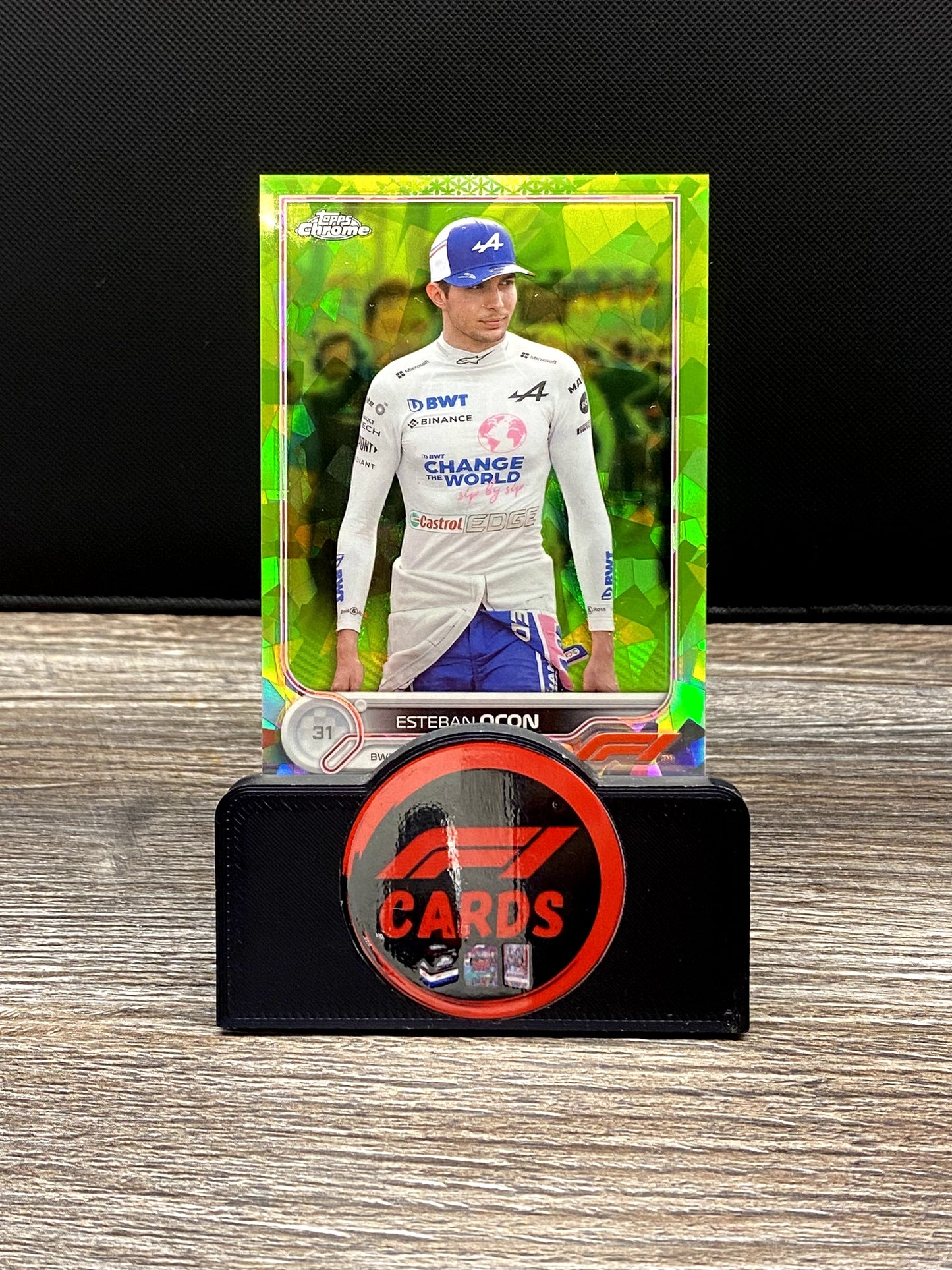Esteban Ocon - Sapphire 2022 - #43 Chartreuse 150/199