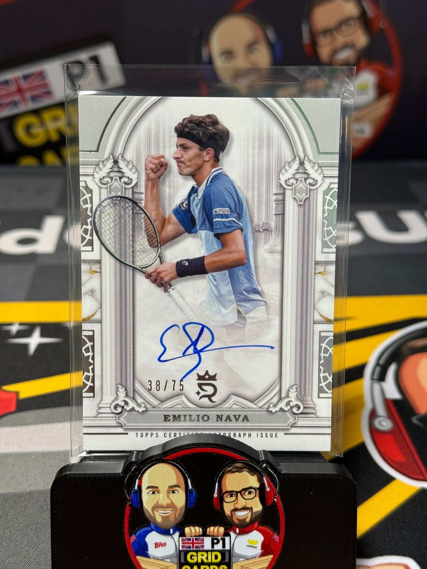 Emilio Nava 38/75 AUTO - Topps Tennis Royalty 2025