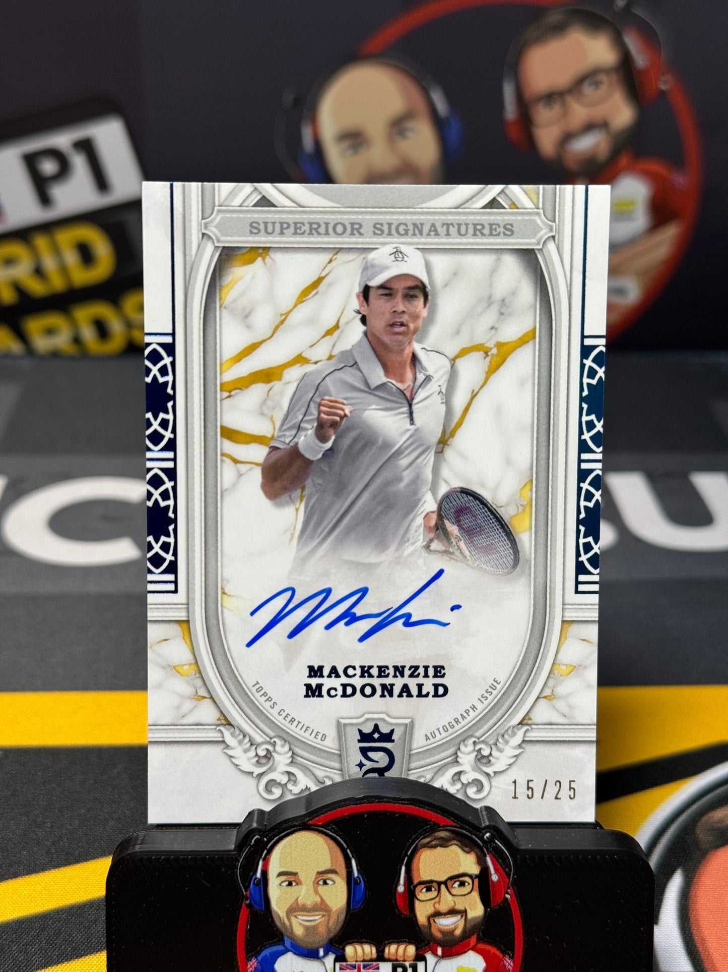 Mackenzie McDonald - Sup Sig Auto 15/25 #SS-MMD - Tennis Royalty 2025