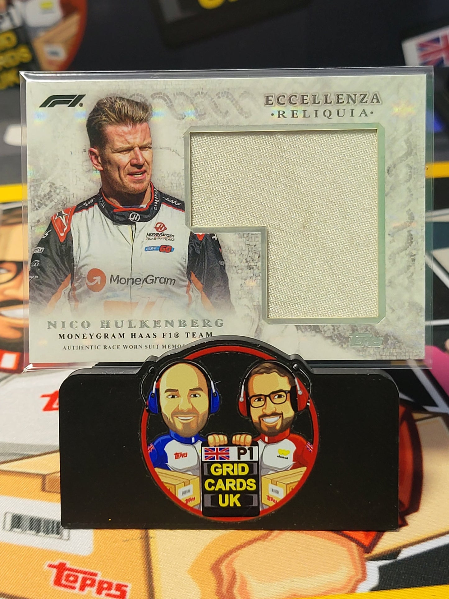 Nico Hulkenburg Relic - Topps F1 Eccellenza 2024 - Base