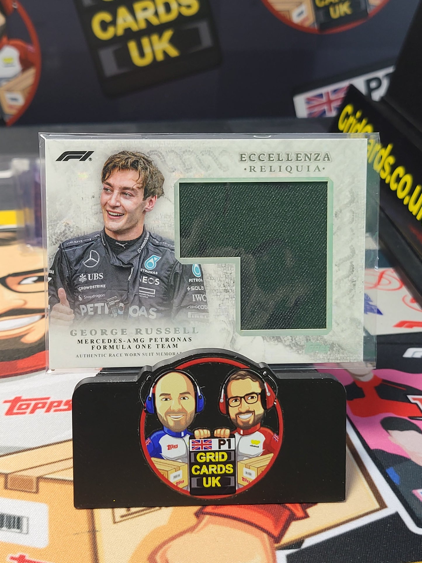 George Russell Relic - Topps F1 Eccellenza 2024 - Base