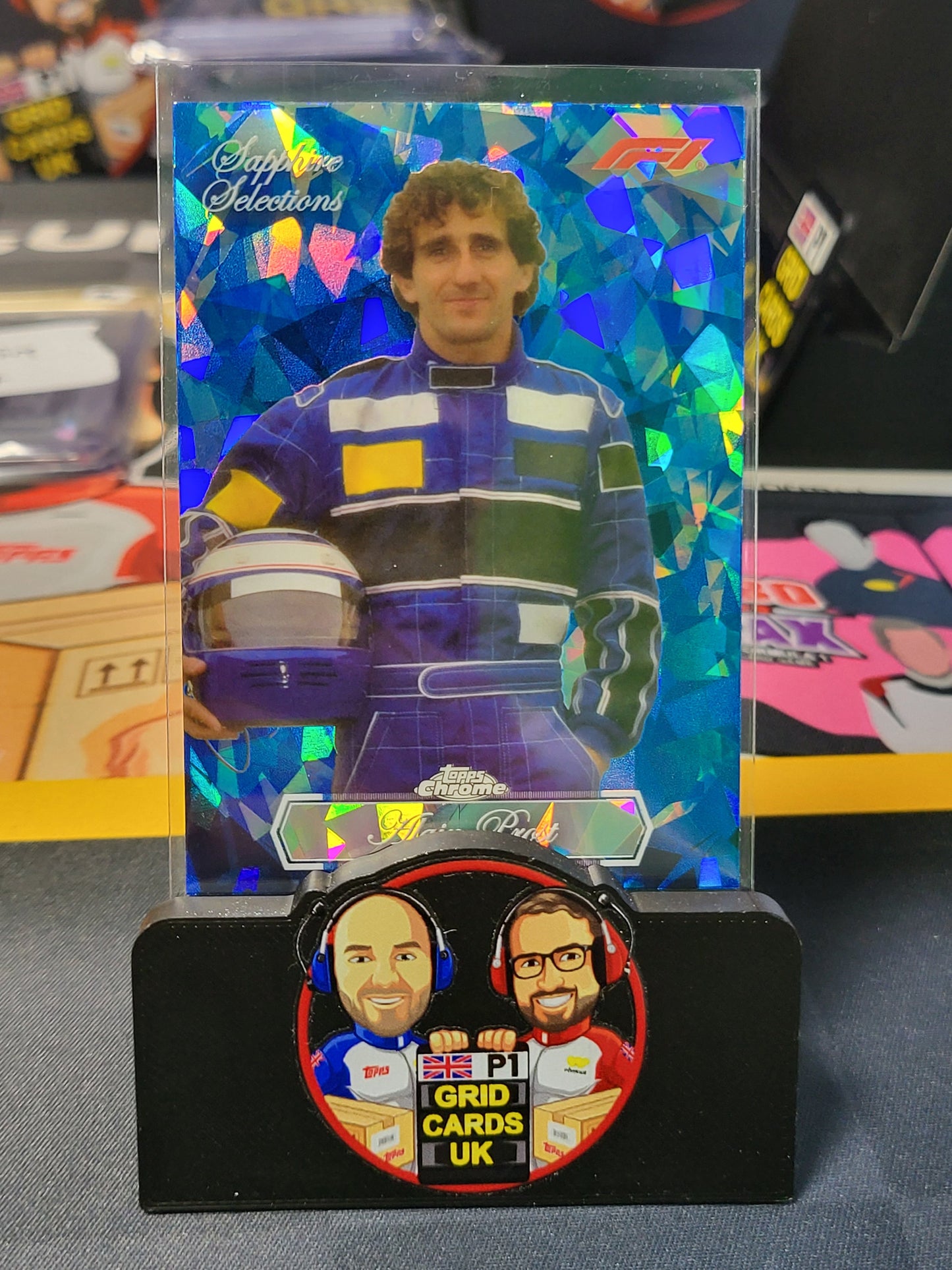 Alain Prost - Topps F1 Sapphire 2023 - Sapphire Selections