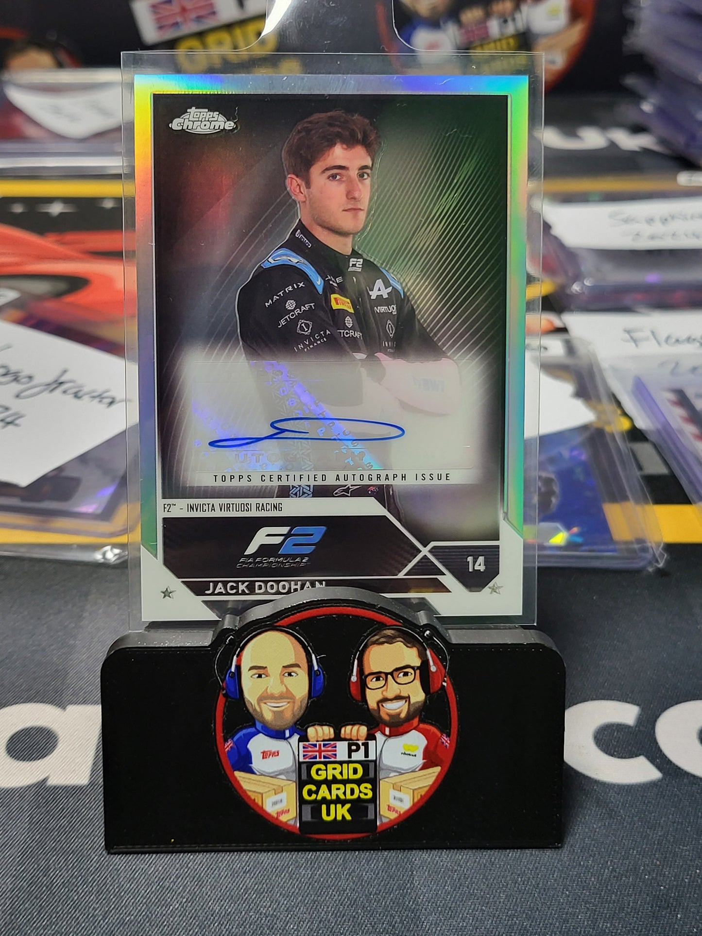 Jack Doohan Auto - Topps F1 Chrome 2023 - Base