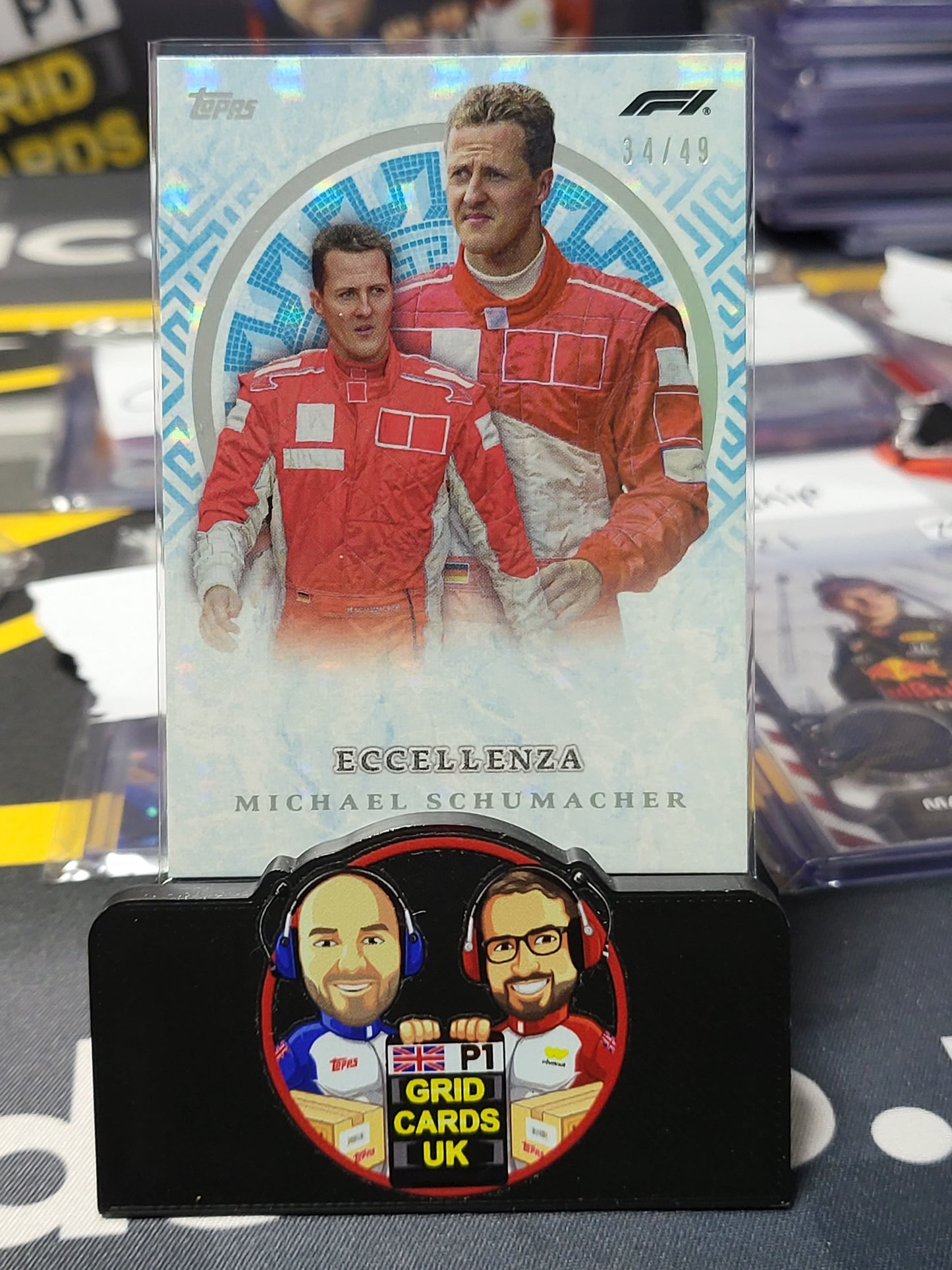 Michael Schumacher Supremo - Topps F1 Eccellenza 2024 - 34/49 Blue