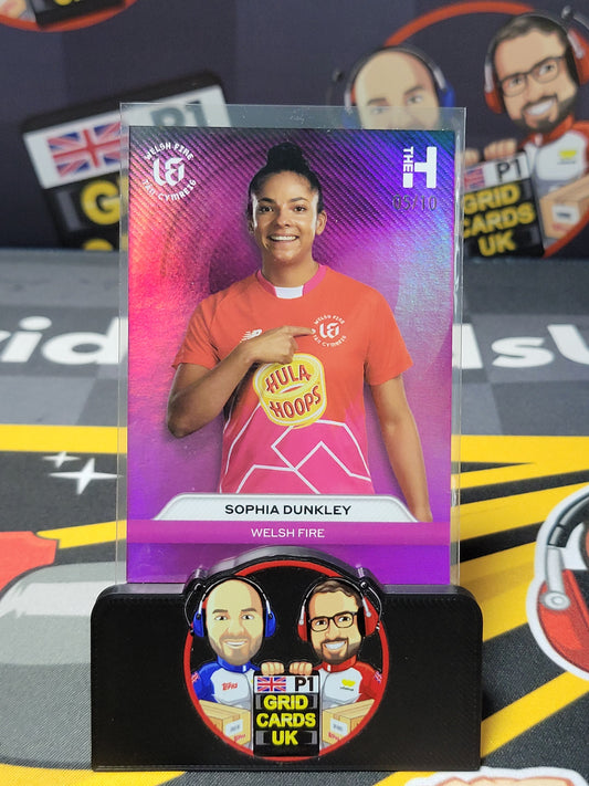 Sophia Dunkley 5/10 Purple - Topps The Hundred Cricket 2024