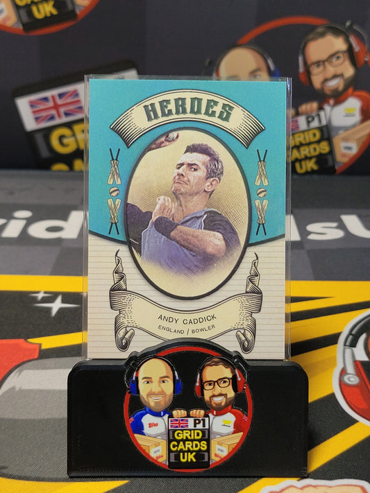 Andy Caddick 246/250 Blue - Futera Vintage Cricket 2024