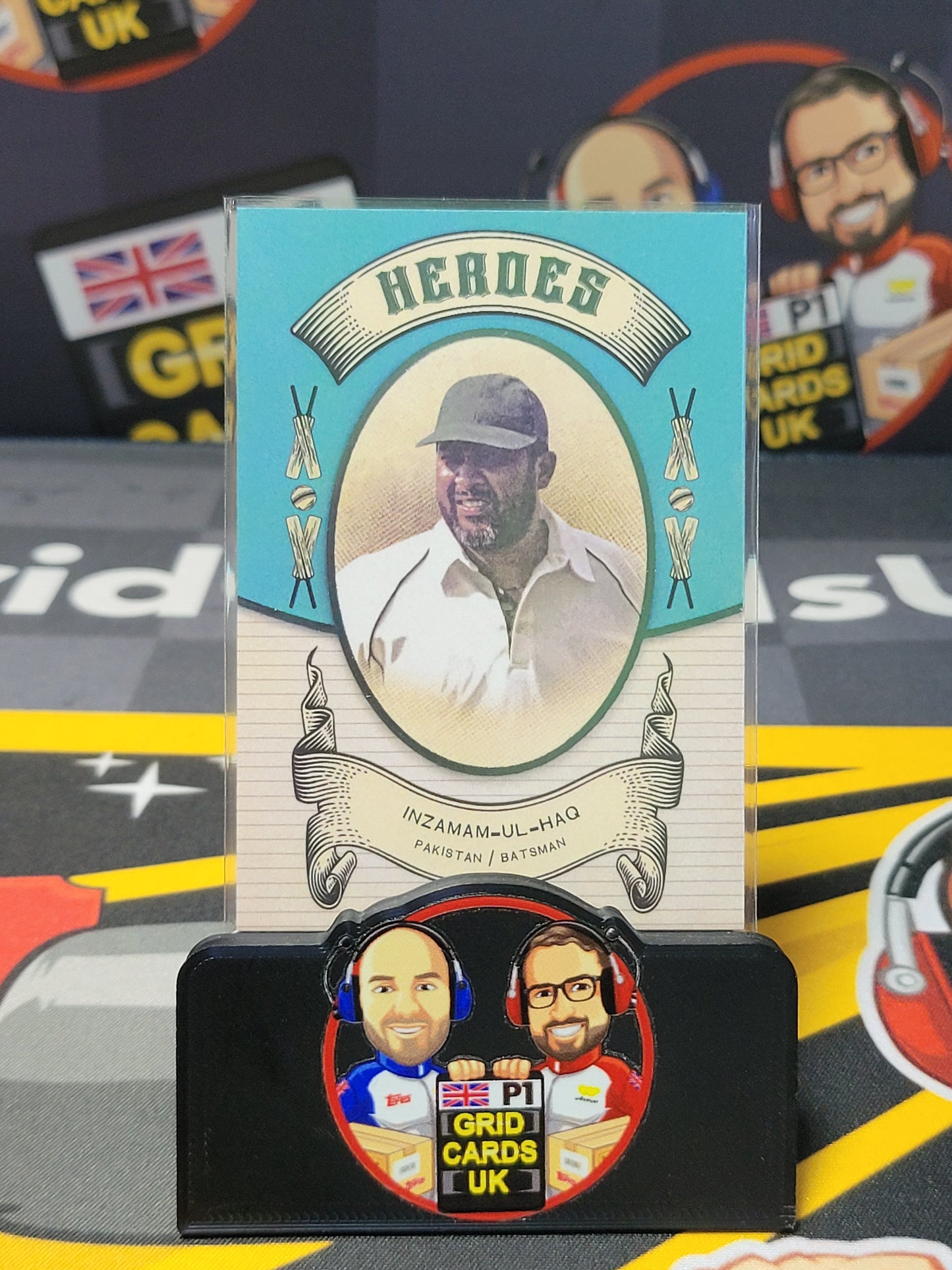 Inzamam-Ul-Haq 244/250 Blue - Futera Vintage Cricket 2024