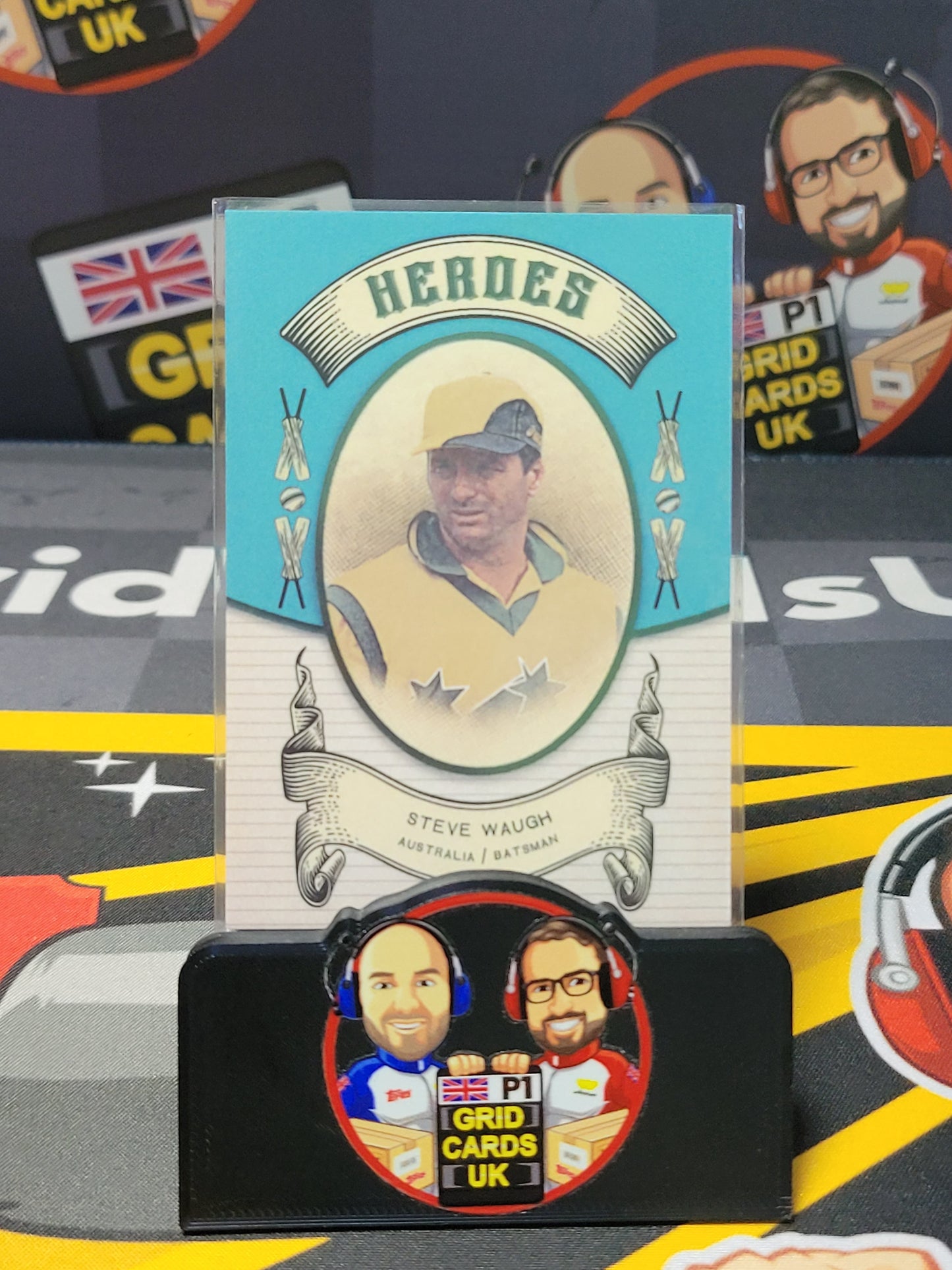 Steve Waugh 9/250 Blue - Futera Vintage Cricket 2024