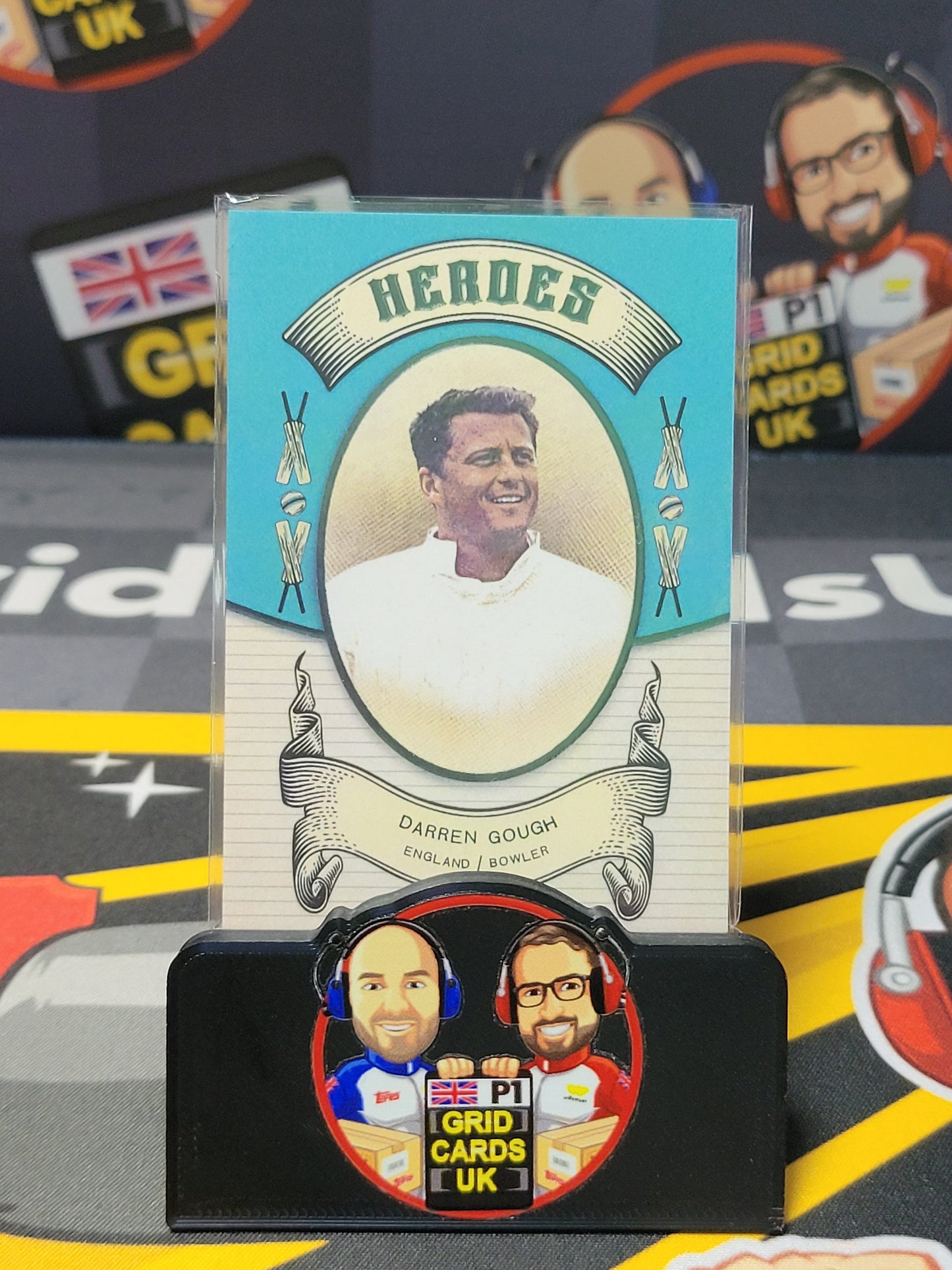 Darren Gough 232/250 Blue - Futera Vintage Cricket 2024