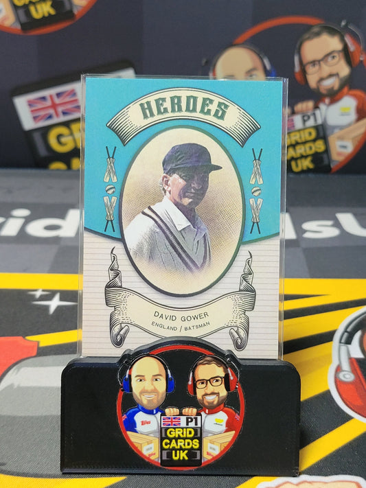 David Gower 183/250 Blue - Futera Vintage Cricket 2024