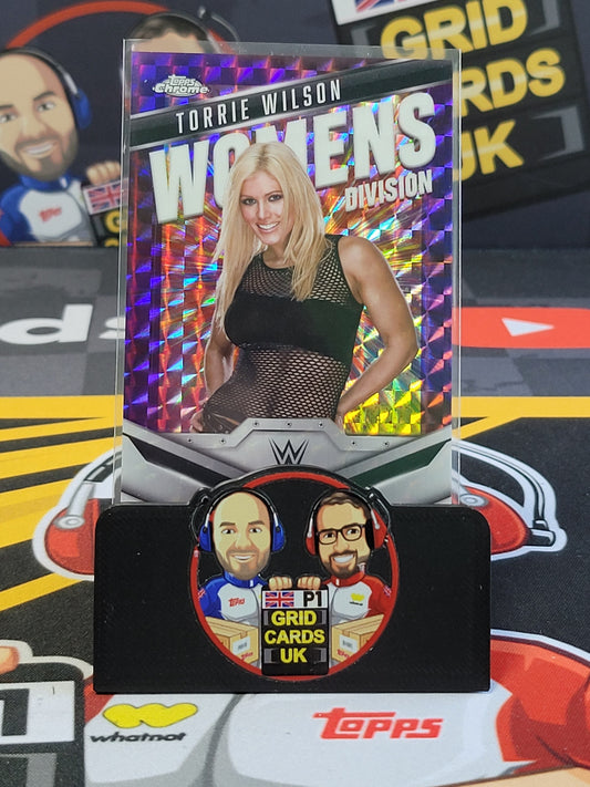 Torrie Wilson Womens Division 4/10 Purple - #WD-TOR - Topps WWE Chrome 2025