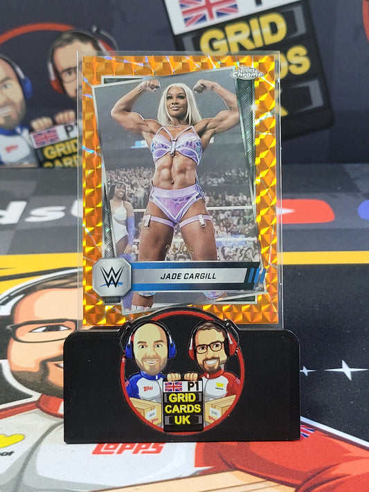 Jade Cargill 24/25 Orange - #25 - Topps WWE Chrome 2025