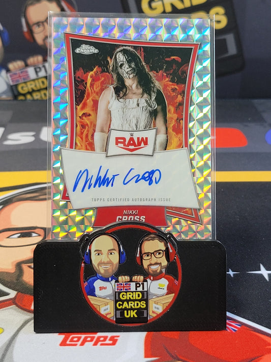 Nikki Cross Auto   - #RBA-NIK - Topps WWE Chrome 2025