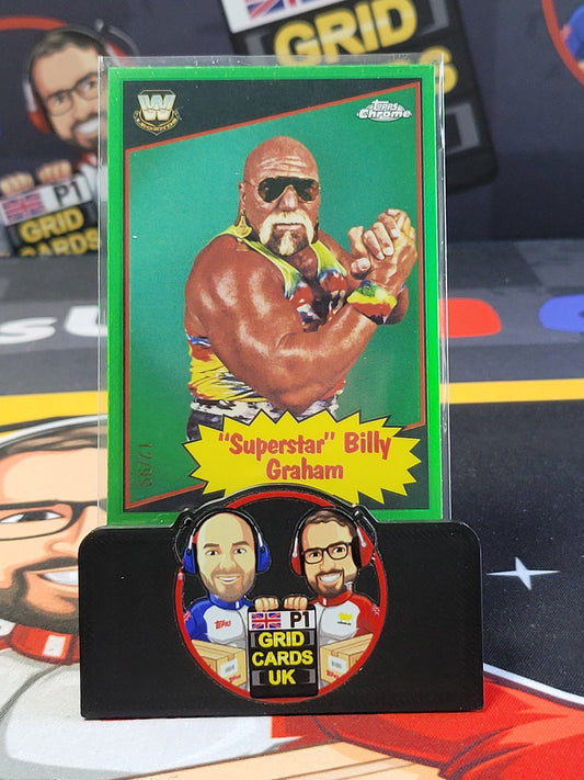 Superstar Billy Graham 12/99 Green - #85TL-SG - Topps WWE Chrome 2025