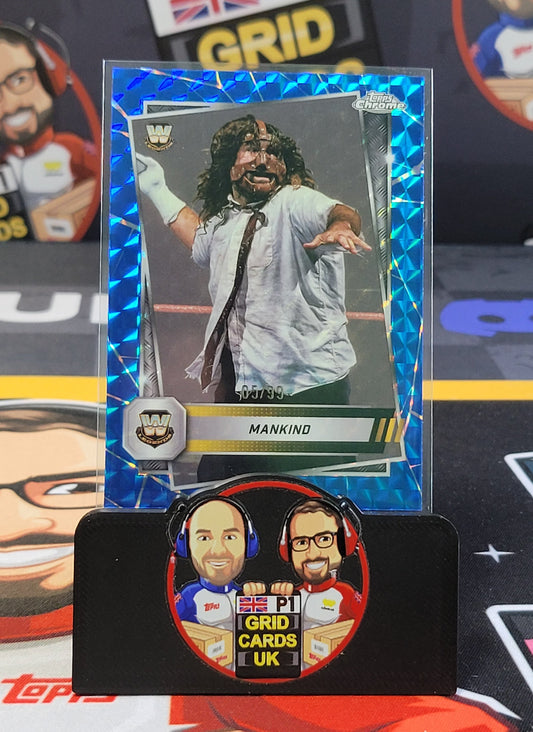 Mankind 5/99 Blue - #124 - Topps WWE Chrome 2025