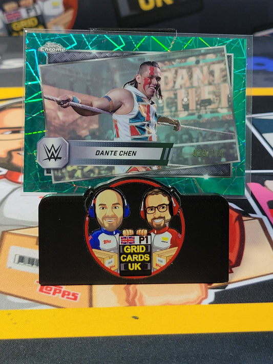 Dante Chen 29/175 Teal - #131 - Topps WWE Chrome 2025