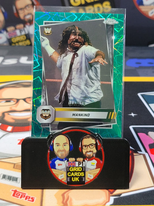 Mankind 65/175 Teal - #124 - Topps WWE Chrome 2025