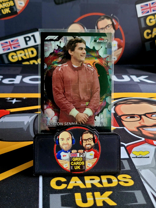 Ayrton Senna Base #274 Rare - Topps F1 Finest 2024