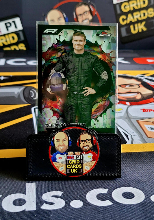 David Coulthard Base #282 Rare - Topps F1 Finest 2024