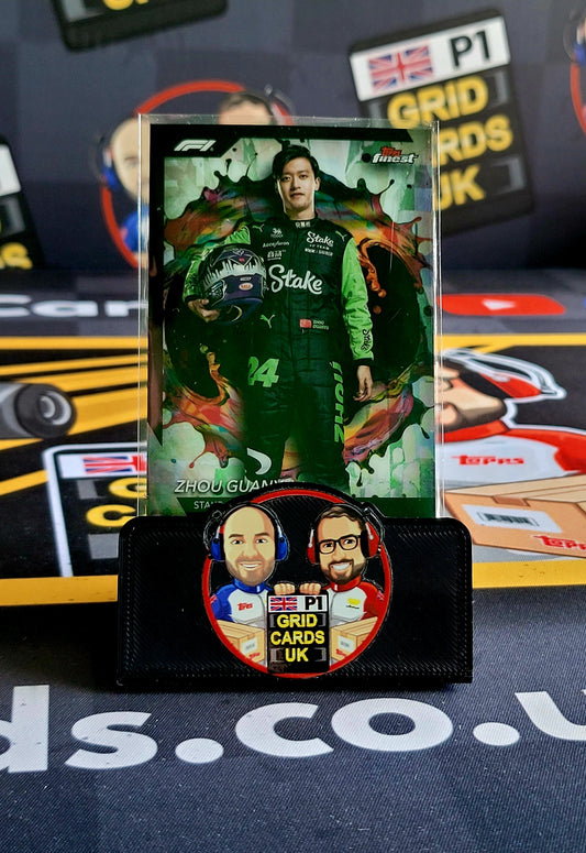 Zhou Guanyu Base #214 Rare - Topps F1 Finest 2024