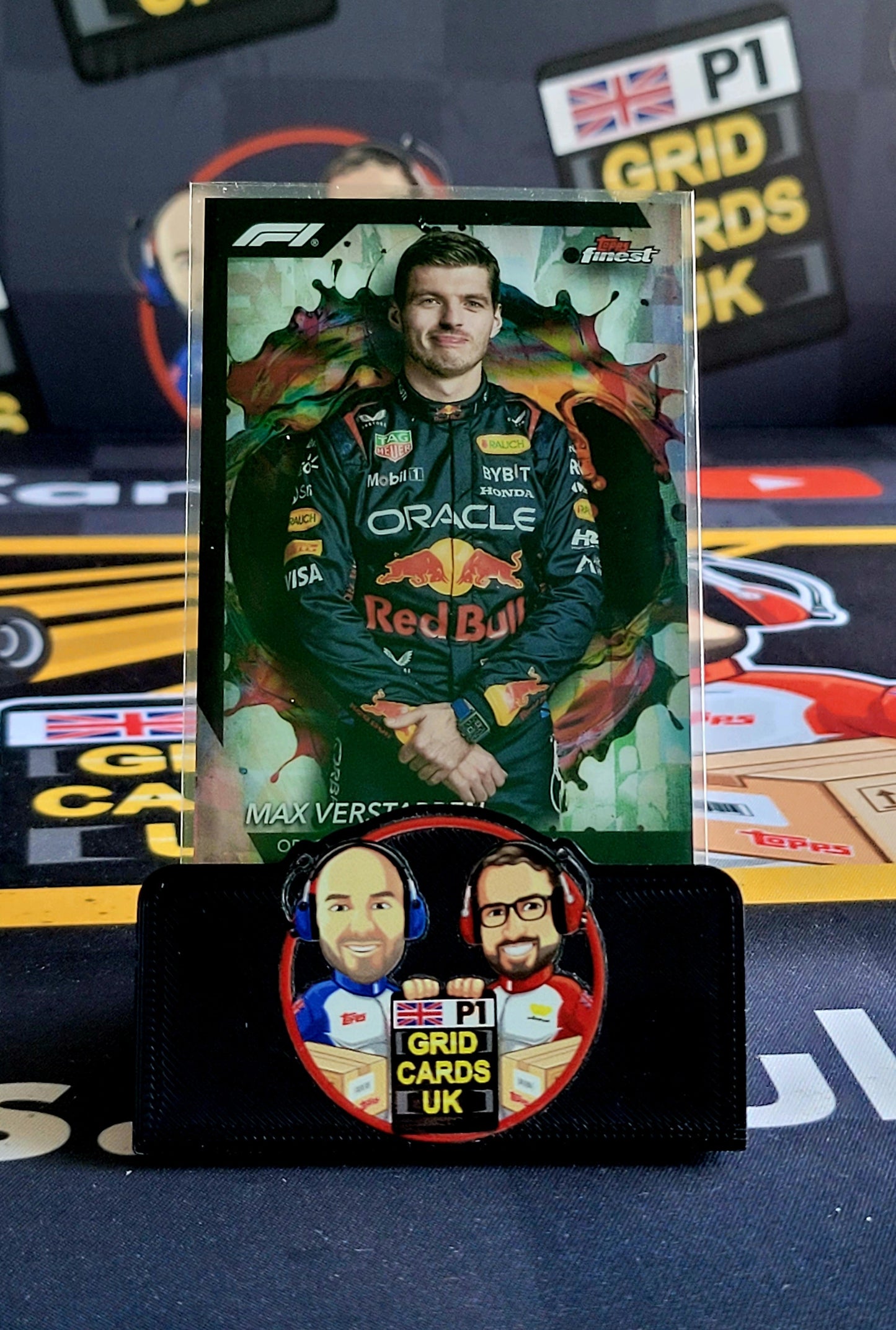 Max Verstappen Base #295 Rare - Topps F1 Finest 2024