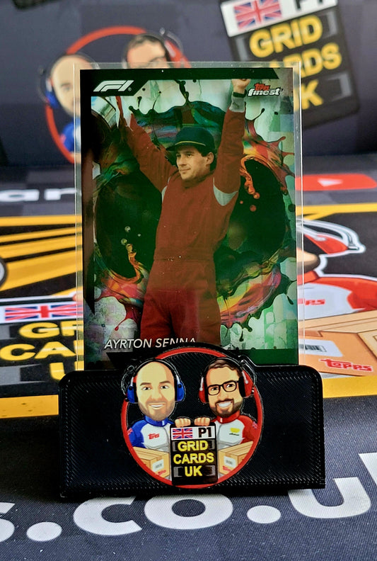 Ayrton Senna Base #292 Rare - Topps F1 Finest 2024