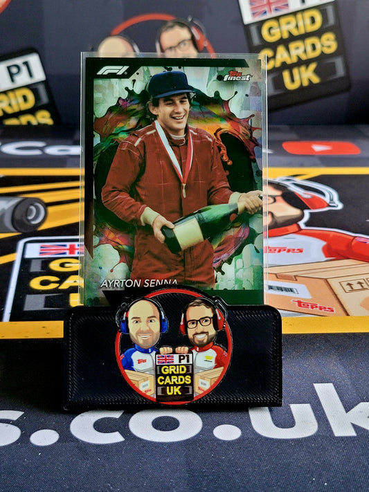 Ayrton Senna Base #284 Rare - Topps F1 Finest 2024