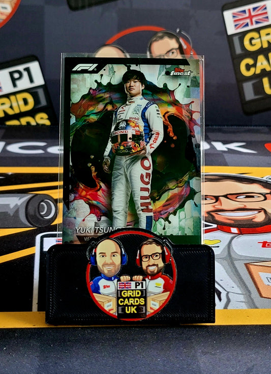 Yuki Tsunoda Base #217 Rare - Topps F1 Finest 2024