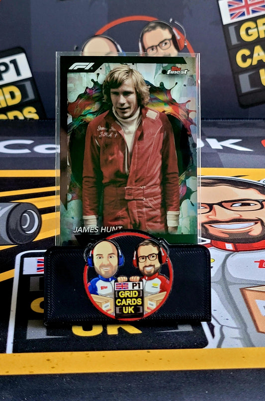 James Hunt Base #224 Rare - Topps F1 Finest 2024