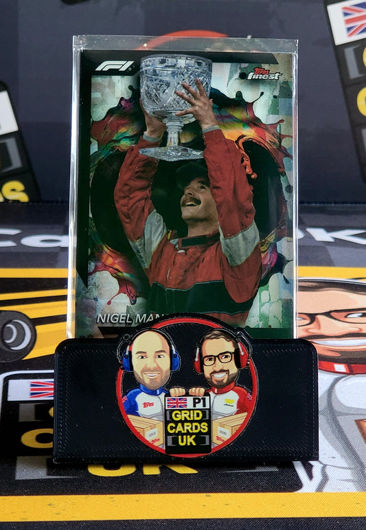Nigel Mansell Base #293 Rare - Topps F1 Finest 2024