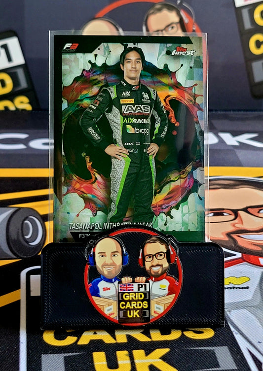 Tasanpol Inthraphuvasak Base #267 Rare - Topps F1 Finest 2024