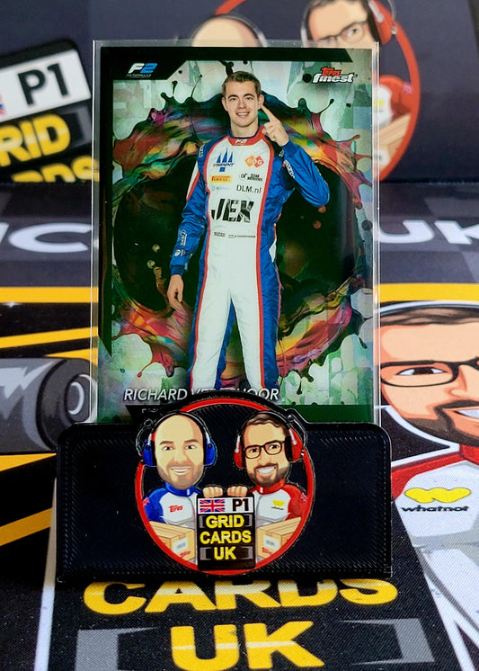 Richard Vershchoor Base #237 Rare - Topps F1 Finest 2024