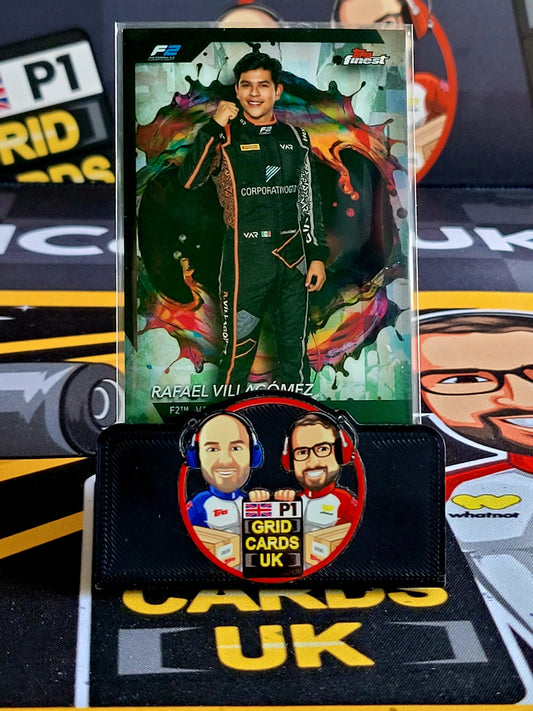 Rafael Villagomez Base #240 Rare - Topps F1 Finest 2024