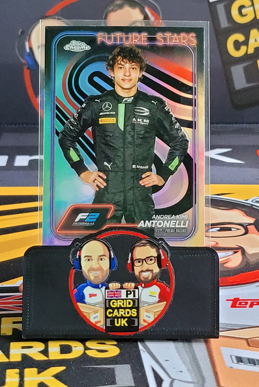 Andrea Kimi Antonelli Refractor #22 - Topps F1 Chrome 2024
