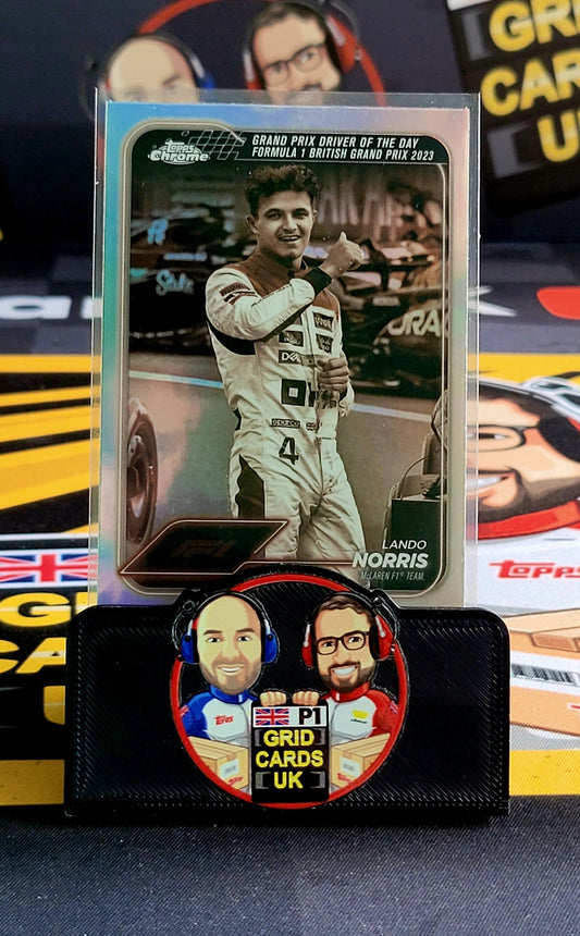 Lando Norris Sepia #168 - Topps F1 Chrome 2024