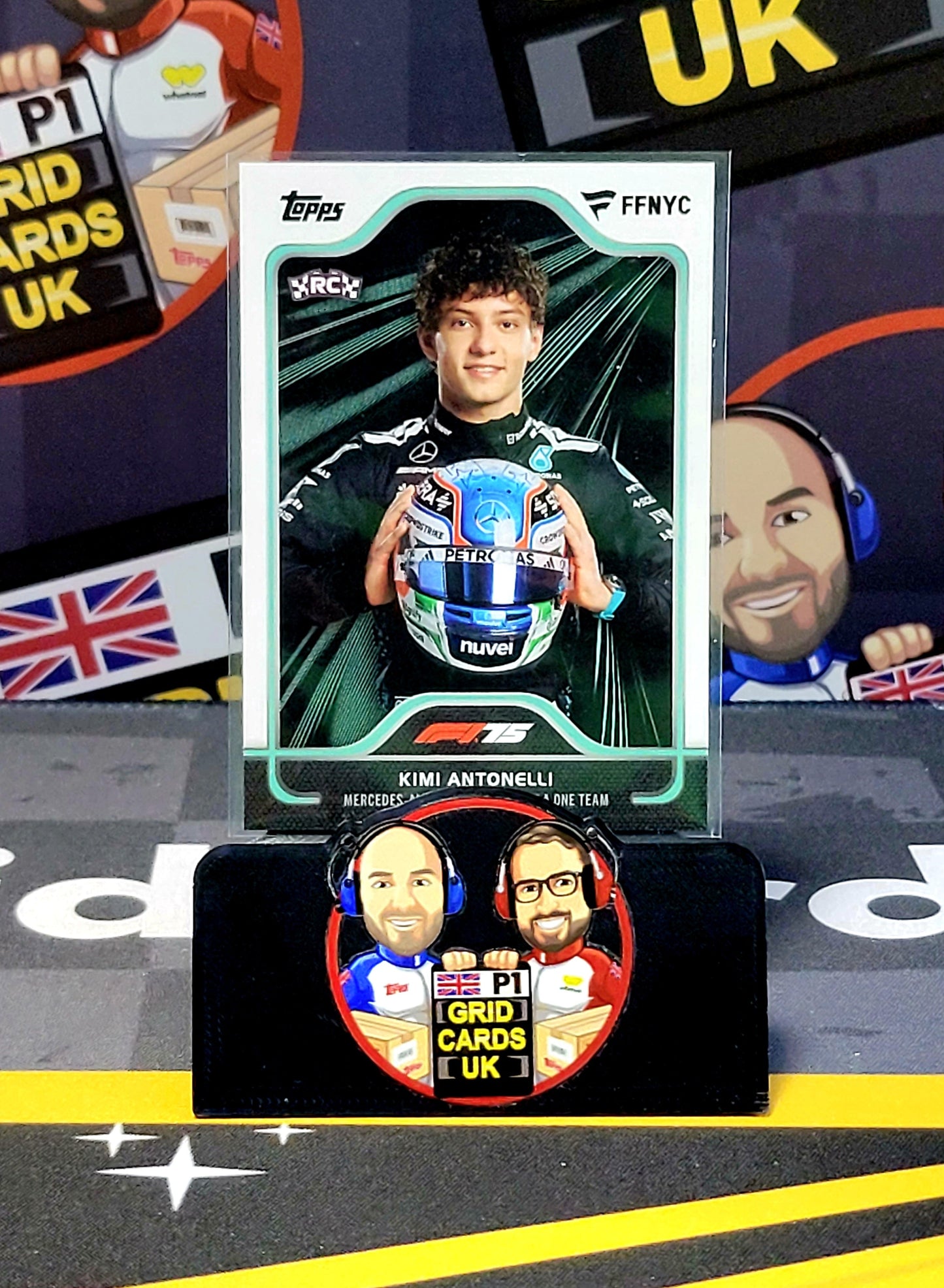 Kimi Antonelli RC Rookie Base #14 - Topps F1 NYC Fanatics Fest 2025