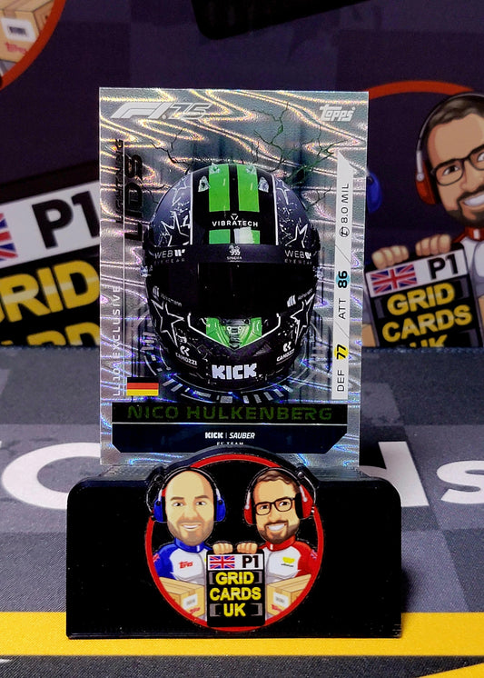 Nico Hulkenberg Lightning Lids LL10 - Topps UK F1 Turbo Attax 2025