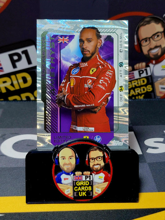 Lewis Hamilton Amethyst LE20 - Topps UK F1 Turbo Attax 2025