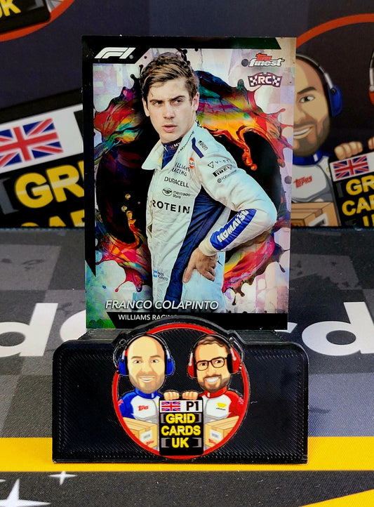 Franco Colapinto Refractor #220/Rare(RC) - Topps F1 Finest 2024