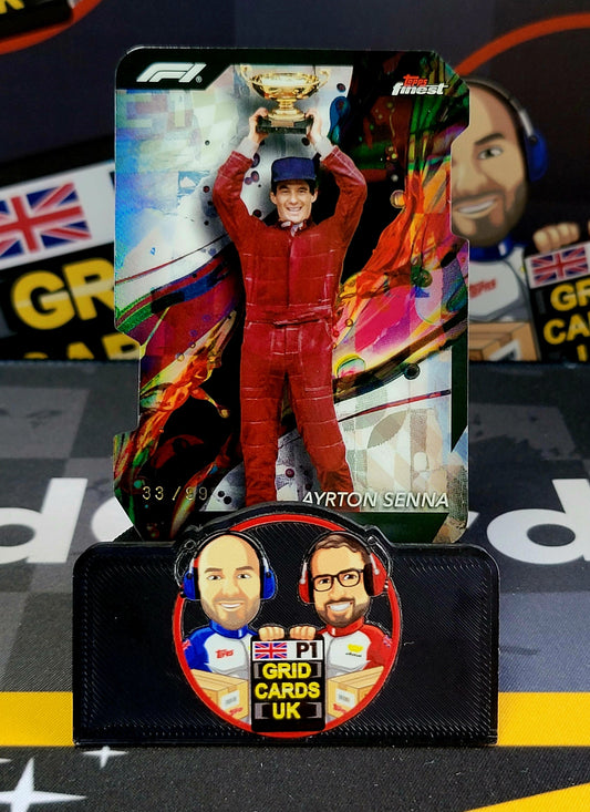 Alain Prost 33/99 #92/Common - Topps F1 Finest 2024