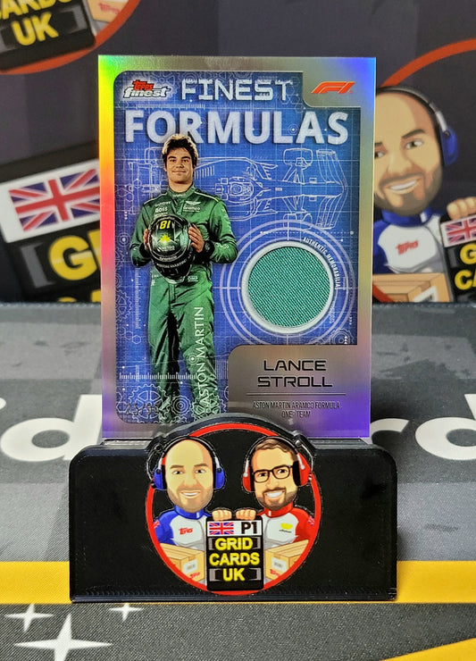 Lance Stroll 25/99 Relic - Topps F1 Finest 2024
