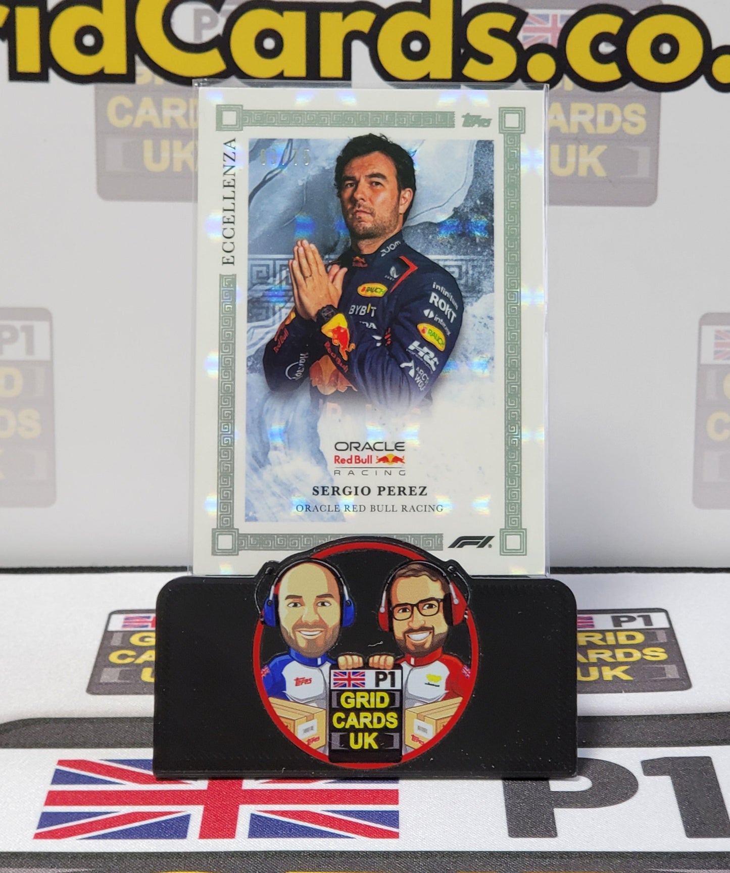 Sergio Perez 69/75 Grey - Topps Eccellenza F1 2023