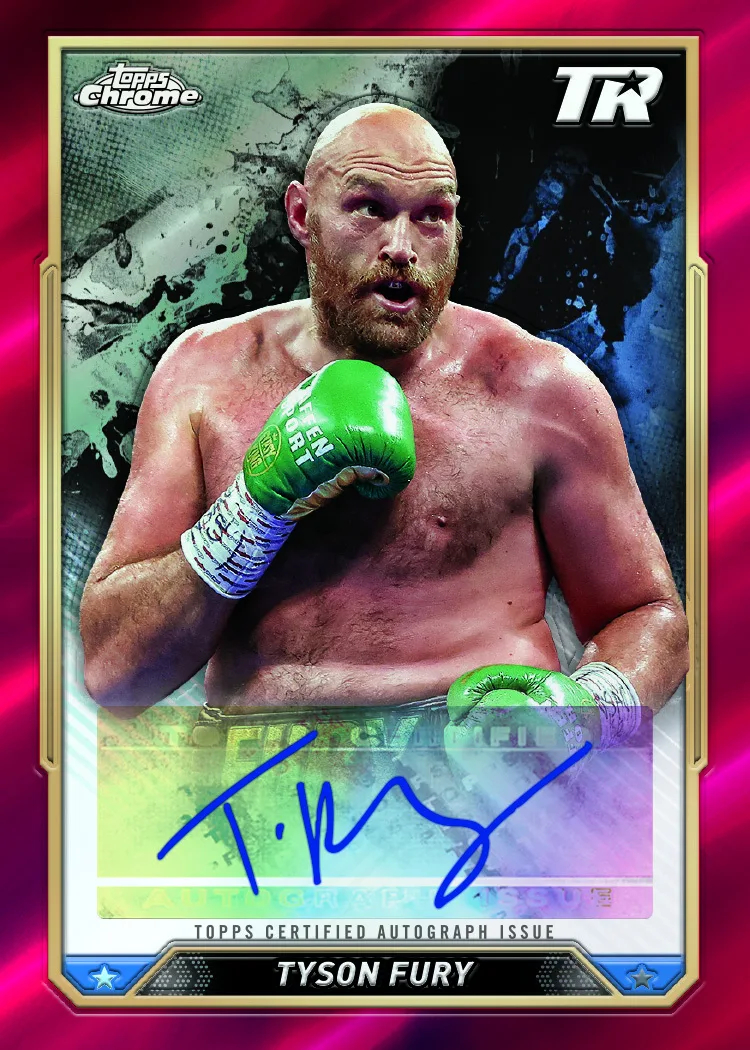 Topps Chrome Boxing Hobby Box – New & Sealed