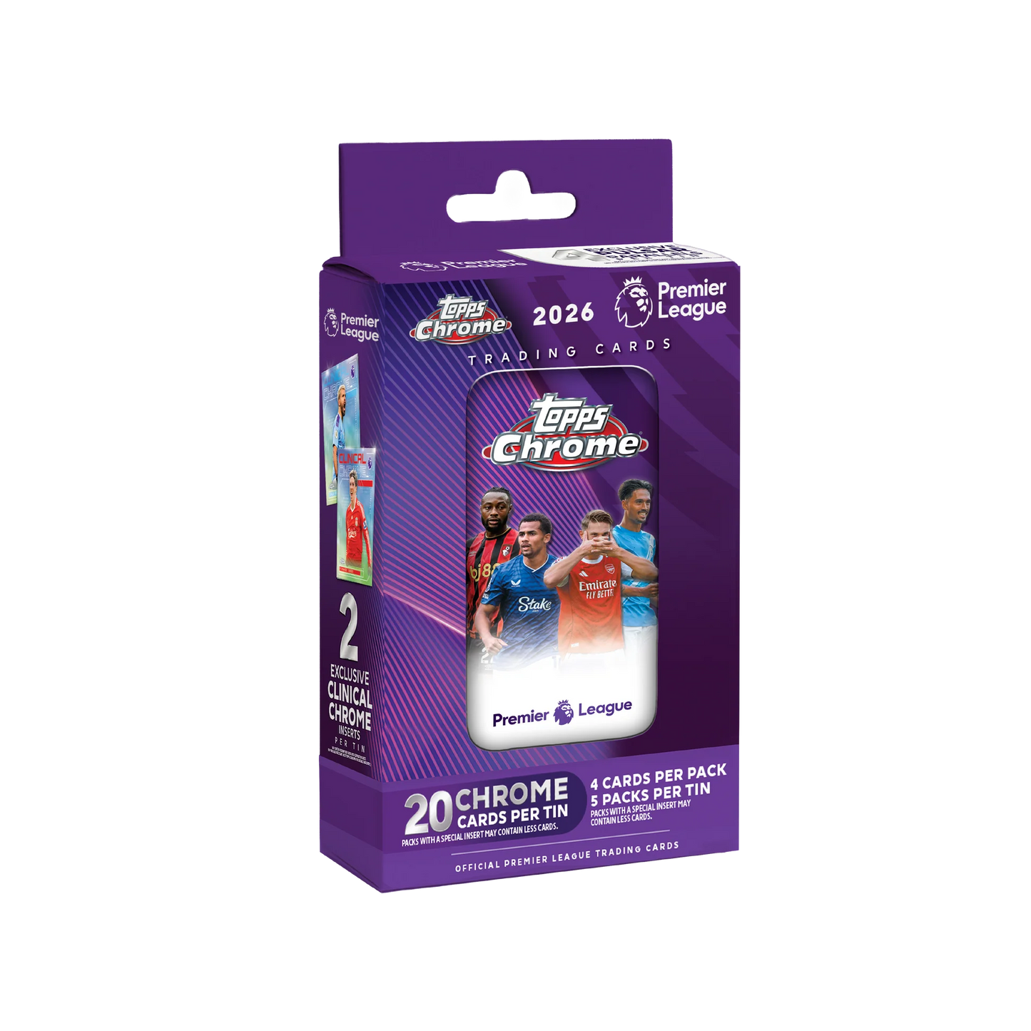 Topps Chrome Premier League 2026 - Tin - New & Sealed