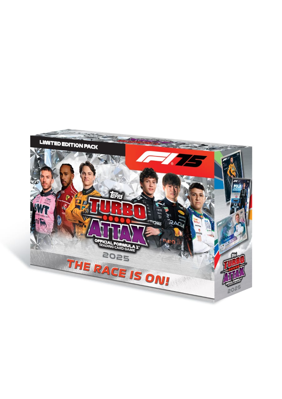 Limited Edition Box – Topps India F1 Turbo Attax 2025 (Ships 10th September)
